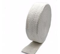 Jonoisax Ceramic fiber strips Ceramic fiber tape Insulation tape Fireproof tape Glass fiber tape Aluminum silicate tape,5mm*80mm*1000mm