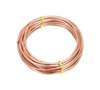 Jonoisax Copper Wire 99.96% Pure - 3.28 Feet Soft Copper Wire Craft Wire for Gardening, Electroculture, Jewelry Making, Beading, Ground Wire DIY,5mm