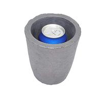 Jonoisax Silicon Carbide, Graphite Crucible, Coal Furnace, Carbonization Furnace, Casting Fine Gold, Silver, Copper 6KG Copper Or 2.2KG Aluminum