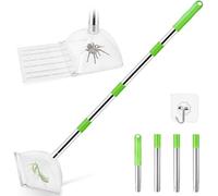 JONRRYIN Spider catcher with long handle, non-contact insect catcher, live spider catcher, extra long cockroach gripper, ultimate spider catcher, safe catching and releasing spiders