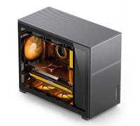 Jonsbo D31 Mesh Micro-ATX PC Case - Black, Tempered Glass