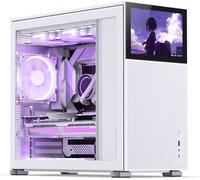 Jonsbo D41 Mesh Screen ATX PC Case - White, Tempered Glass