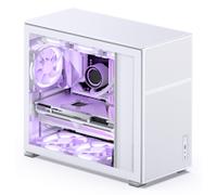 Jonsbo D41 Mesh Standard ATX PC Case - White, Tempered Glass