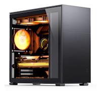 Jonsbo D41 Standard ATX PC Case - Black, Tempered Glass