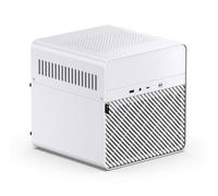 Jonsbo N2 Mini-ITX NAS Aluminium PC Case - White, 5+1 Bays