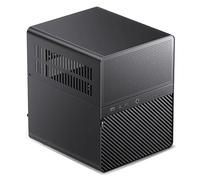 JONSBO N3 Mini-ITX NAS PC Chassis, ITX Computer Case, 8+1 Disk Bays NAS Mini Aluminum with Steel Plate Case, Built-in 2x10cm Fan
