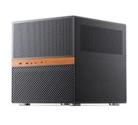 Jonsbo N6 NAS Case (Black) - Compact 9-Bay mATX/ITX Tower, Steel Storage Chassis with ATX/SFX PSU Support, 4 PCIe Slots, 240mm AIO Support, High-Airflow Design for Large Drive Arrays