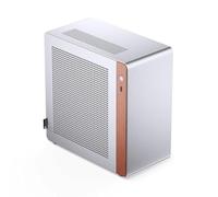 JONSBO NV10 Chassis ITX Full Aluminum Support 1U FLEX Power Supply Standing Or Lying Computer Case Compatible With(NV10 Silver)