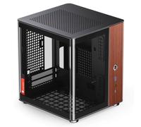 Jonsbo TK-0 Mini-ITX PC Case Tempered Glass - Black