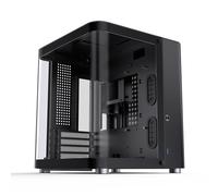 Jonsbo TK-1 2.0 Micro-ATX Case, Tempered Glass - Black