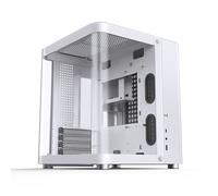 Jonsbo TK-1 2.0 Micro-ATX Case, Tempered Curved Glass - White - TK-1 White
