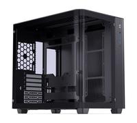 Jonsbo TK-3 Case, Midi-Tower, ATX, Tempered Glass - black
