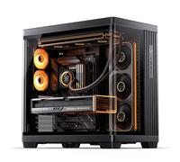 Jonsbo TK-4 Midi-Tower ATX Curved Tempered Glass Case - Black