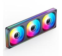 Jonsbo ZB360B ARGB PC Fan, Single-Frame Integral, 12V, 3.7W, 2400RPM, 37dB, 3-Pin/4-Pin, Compatible with PC Case