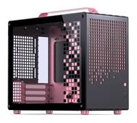 Jonsplus (Jonsbo) Z20 Micro-ATX case, with carrying handle - black/pink