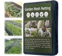 Jonuin Insect Netting, 2 x 10m Garden Insect Mesh Netting for Vegetable Patch, Fine Mesh Garden Netting for Vegetables Plants Fruits Flowers Crops Greenhouse, Insect and Bird Barrier Net