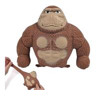 Jonuin Stretchy Monkey Toy, Stress Gorilla, Stretchy Gorilla Toy, Squeeze Orangutan Monkey, Soft Sensory Toy, Stress Relief Toy for Children and Adults, Gift for Easter, Birthday (Gorilla)