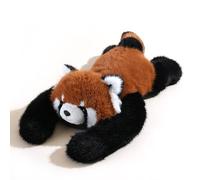 Jonuin Weighted Plush Red Panda, 1KG Weighted Stuffed Animal, 45cm Cute Weighted Teddy, Red Panda Plush Hugging Pillow for Anxiety Relief and Sleep