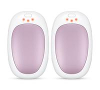 Jonwall Hand Warmers Rechargeable, 2 Pack Electric Handwarmers Reusable USB Hand Warmer, Portable Pocket Warmer with 3 Levels Heat Hand Heater, Great Warm Gift for Men Women Outdoor Camping Golf