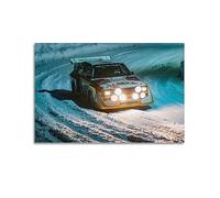 JONZA Rally Car Poster for Audi Sport Quattro Decorative Painting Canvas Wall And Art Picture Family Bedroom Decor 20x30inch(50x75cm)