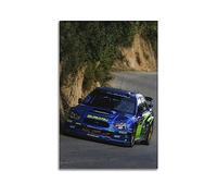 JONZA Rally Car Poster for Subaru Impreza WRC 2003 World Rally Championship Decorative Painting Canvas Wall And Art Picture Family Bedroom Decor 24x36inch(60x90cm)