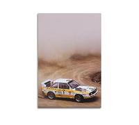 JONZA Rally Racing WRC Poster for Audi Sport Quattro Sports Car Decorative Painting Canvas Wall And Art Picture Family Bedroom 20x30inch(50x75cm)