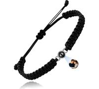 JONZIN Custom Photo Bracelet, Personalised Bracelet with Picture inside