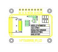 Jooehyer 1.47 Inch 12PIN HD LCD Display Screen Module UART Communication Interface 2-5.5V 8A AT7789 Driver 172x320 Serial Port