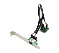 Jooehyer 1 PCS 2.5Gb Network Card 2500Mbps Gigabit Ethernet Card Lan Adapter 1 Port RJ45 Mini PCIe Network Adapter for PC Desktop