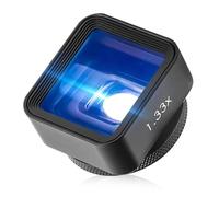 Jooehyer 1 PCS Black 1.33X Anamorphic Lens Filmmaking Phone Camera Lens By Filmic Pro App