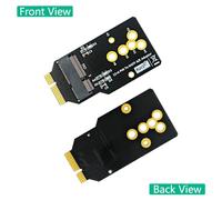 Jooehyer 1 Piece AX200/201/210 WIFI6 Module to 12+6 Pin Adapter Board Black Plastic Replacing BCM94360CS2 Card