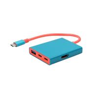 Jooehyer 1 Piece TYPE C HD Video Capture Card ABS 4K Input Loop-Out Game Camera Live Recording USB 3.0 Docking Station