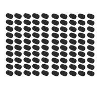 Jooehyer 100PCS Foam Microphone Windscreen Mini Size Lapel Headset Mic Foam Covers for Headset Microphone 30x 22x 8