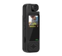 Jooehyer 1080P HD Mini Camera Portable Digital Video Recorder Body Camera with Infrared Night Vision Compact Sports DV Camcorder