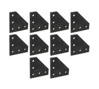 Jooehyer 10Pcs 2020 L Shape Joint Plates Corner Bracket for Aluminum Extrusion Profile Enhanced Stability & Support