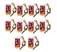 Jooehyer 10PCS CT14 Stereo Bluetooth 4.2 Power Amplifier Board Module 3.7v 5V 5W+5W with Charging Port for Refitting Sound Box