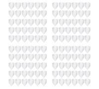 Jooehyer 120 Pcs Sublimation Blank Pet Bandana Heat Transfer Washable DIY Triangle Dog Scarf Bibs Kerchief for Dogs Puppy Cats
