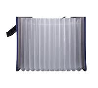 Jooehyer 13 Pockets Expander File Folder Document Organizer with Handle A4 Size Capacity Accordion File Organizer Black