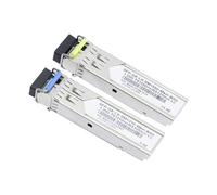 Jooehyer 1Pair Gigabit Fiber SFP Module 1.25G Single Mode 40km LC 1310nm/1550nm Compatible with Multiple Types of Switches