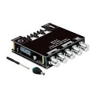 Jooehyer 2.1 Channel Bluetooth-Compatible Audio Power Amplifier Module BT5.1 3.5mm AUX 50Wx2+100W AMP Board Amplifier Board Bluetooth 5.1 Audio Amplifier Module 2.1 Channel