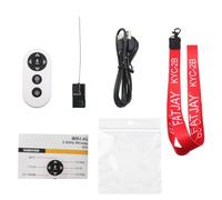 Jooehyer 2.4G 4-CH Wireless Remote Control with Receiver Mini Wireless Remote Controlfor Transmitter Controller for Rc Car Boat