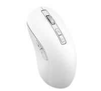 Jooehyer 2.4G+ Bluetooth Dual-Mode Translation Copywriting PPT Table Voice Typing AI Smart Mouse V12 White