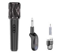 Jooehyer 2.4G Fixed Frequency Wireless Microphone 1-1 Handheld Mic Micphone for Church Show Karaoke for Party Meeting Professional