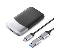 Jooehyer 2.5 Inch External Solid State Drive 2000MB/S External Solid State Drive 512GB USB 3.2 Gen2 Type- C PSSD for Laptops for Phone PC/Laptops/Professionals/Gaming