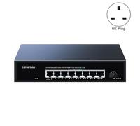 Jooehyer 2.5GbE POE Switch 9 Port 2.5G Network Switch 8x2.5GPOE Ports+1x10Gb SFP Optical Port Internet Splitter Fanless UK Plug