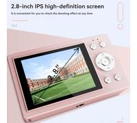 Jooehyer 2.8inch Screen Digital Camera 4K CCD 64MP Wifi Digital Video Camera 16X Digital Zoom 32GB Card D