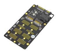 Jooehyer 2 in 1 Combo M.2(NGFF) NVMe SSD/-Bus SSD to SFF-8643 & Adapter