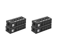 Jooehyer 2 Pair 4 Channel XLR/Audio RJ45 Cat5/Cat6 Ethernet Extender XLR Extender Transceiver for Live Stage