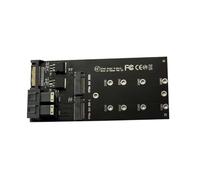 Jooehyer 2 Port SFF-8643 U.2 to NVMe M.2 NGFF SSD Convert Card Adapter SFF-8643 U.2 to Dual M-Key NVME M2 NGFF SSD Adapter