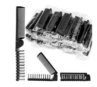 Jooehyer 24 Pcs Travel Folding Comb Portable Fine Teeth Hair Comb for Women Men Girls Homeless Hotel for Teasing and Parting Hair Stylist Men Boy